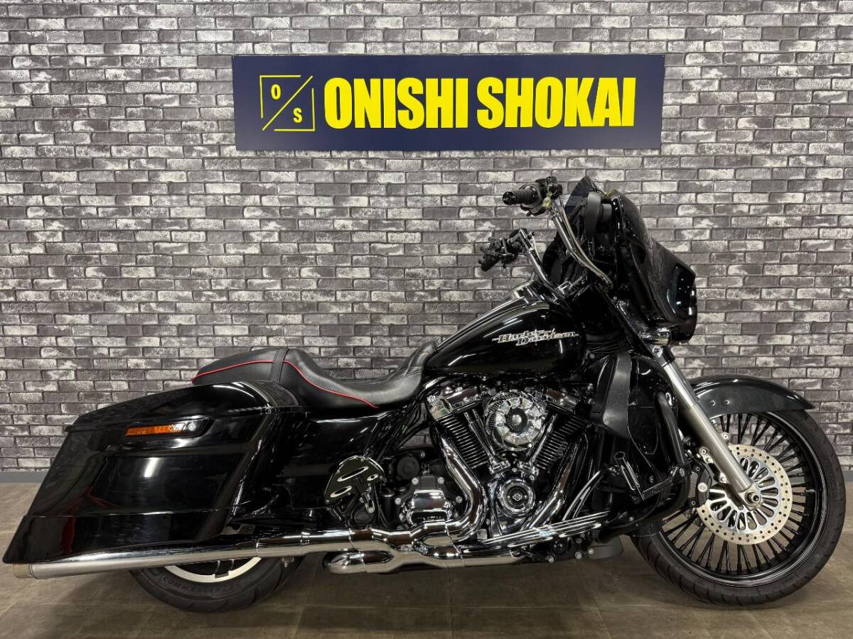 ☆☆ハーレーダビッドソン FLHXS ストリートグライドスペシャル バンスハインズマフラー 社外エアクリ 大阪から 大西商会拍卖