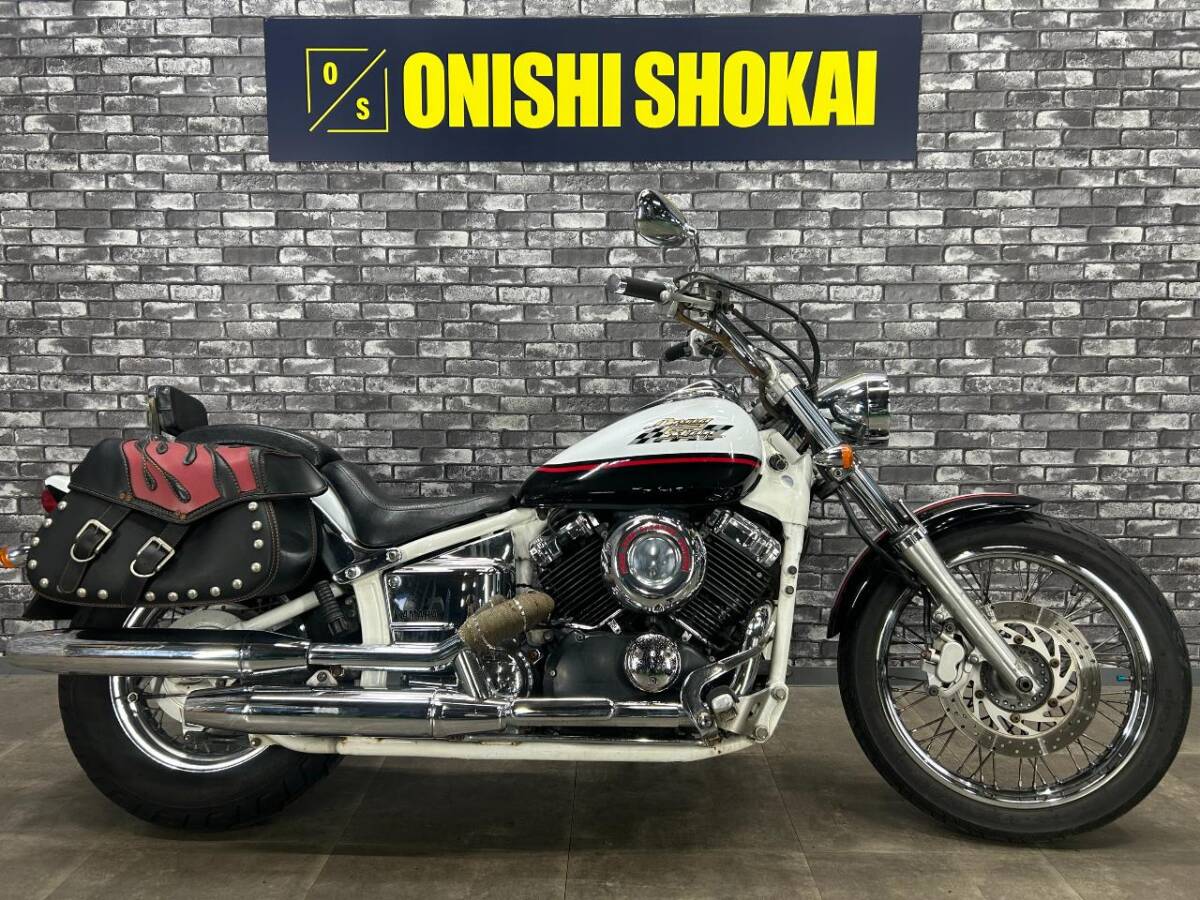 ☆ヤマハ ドラッグスター400 バックレスト サイドバッグ 大阪から 大西商会拍卖