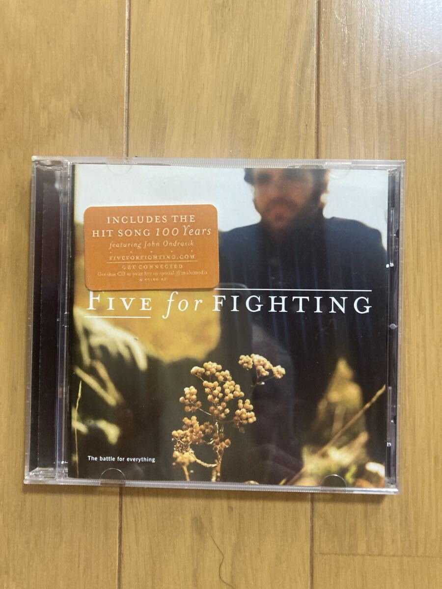 ○《輸入盤》【ファイブ・フォー・ファイティング】『ザ・バトル・フォー・エヴリシング(THE BATTLE FOR EVERYTHING)』CD拍卖
