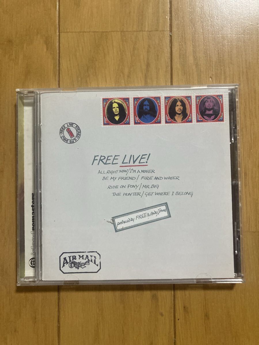 ○《輸入盤》ライヴ【フリー】『フリー・ライヴ(FREE LIVE)』CD拍卖