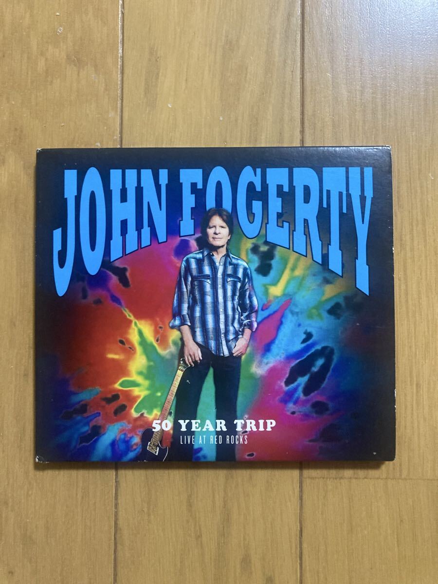 ○《輸入盤/デジパック》ライヴ【ジョン・フォガティ】『50イヤー・トリップ(50 YEAR TRIP LIVE AT RED ROCKS)』CD拍卖