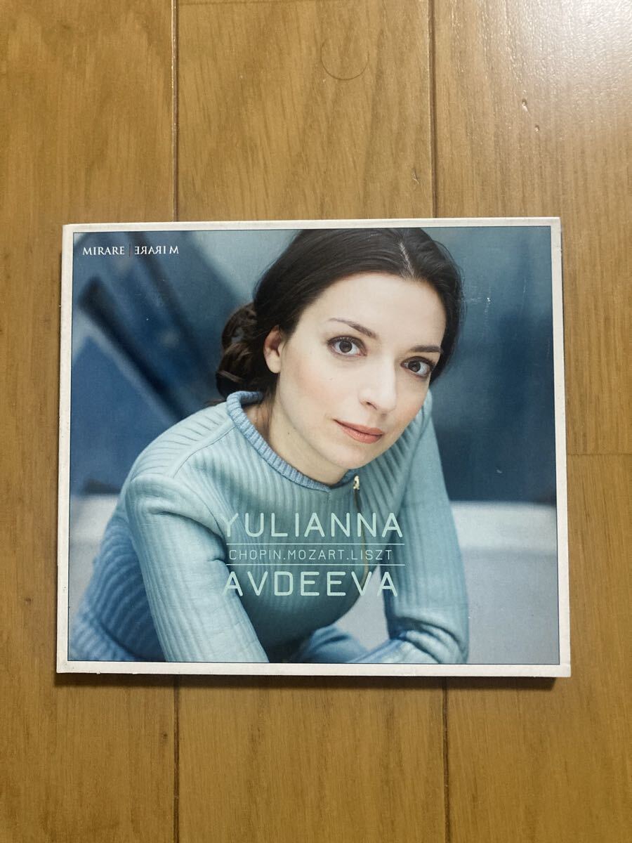 ◯《デジパック》【ユリアンヌ・アブデーエワ(YULIANNA AVDEEVA)】『ショパン、モーツァルト、リスト(CHOPIN.MOZART.LISZT)』CD拍卖