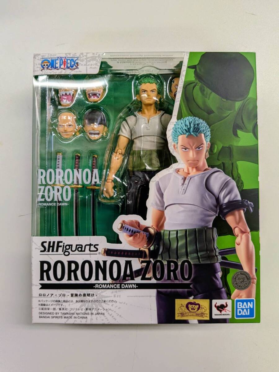 新品 未開封 S.H.Figuarts ロロノア・ゾロ -冒険の夜明け- ワンピース拍卖