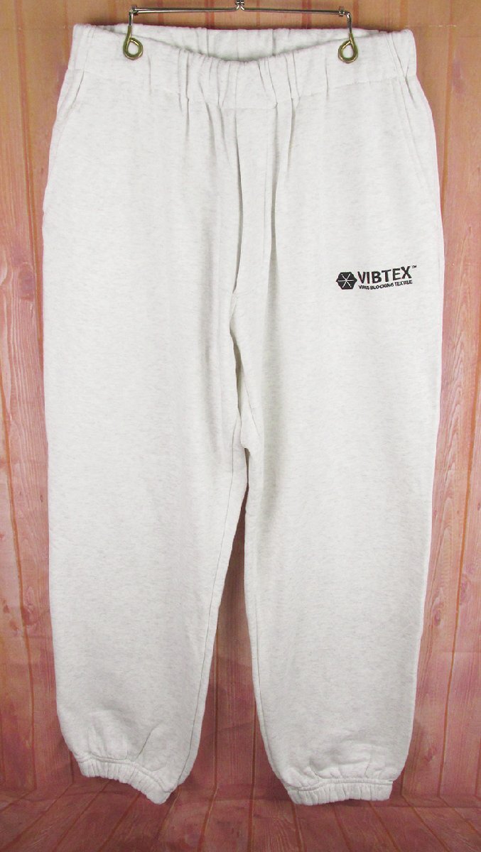 LFP21960 VIBTEX×URBAN RESEARCH ビブテックス×アーバンリサーチ スウェット パンツ URA4-14H001 アッシュグレー M 未使用拍卖