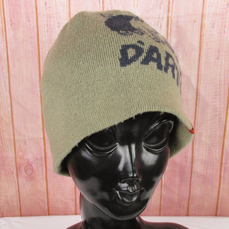 FO18514 STUDIO D'ARTISAN スタジオダルチザン ウール ニットキャップ 帽子 カーキ系(クリックポスト可)拍卖