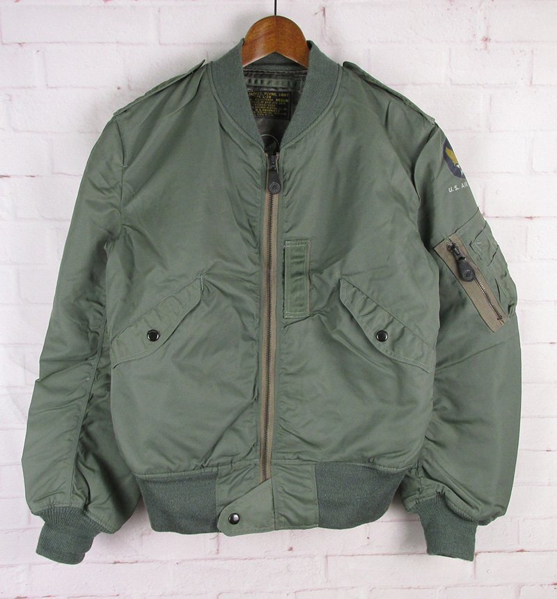 LAJ27558 THE REAL McCOY'S リアルマッコイズ L-2B フライトジャケット MIL-J-7448A セージグリーン系 MEDIUM拍卖