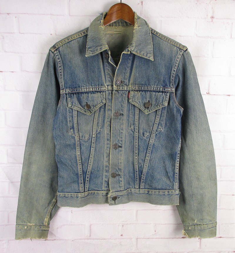 LAJ27629 ビンテージ Levi's リーバイス 557XX ジージャン デニムジャケット オリジナル拍卖