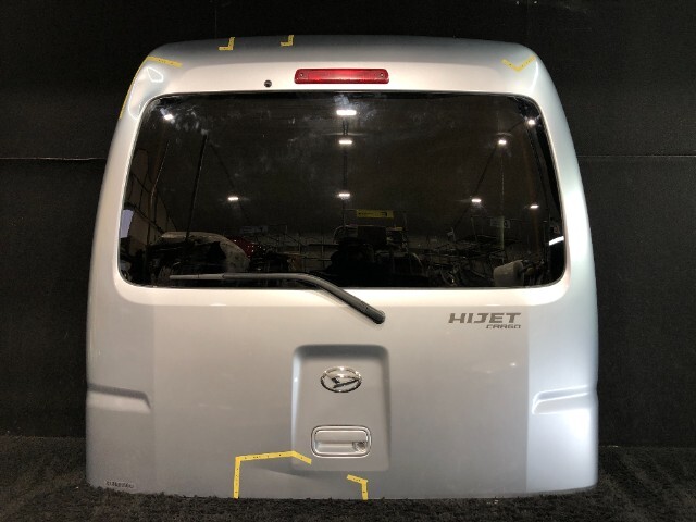 ハイゼット S331V S321V リア ゲート バック ドア パネル 67005-B5181 S28 ブライトシルバーメタリック プライバシーガラス M31Q8拍卖