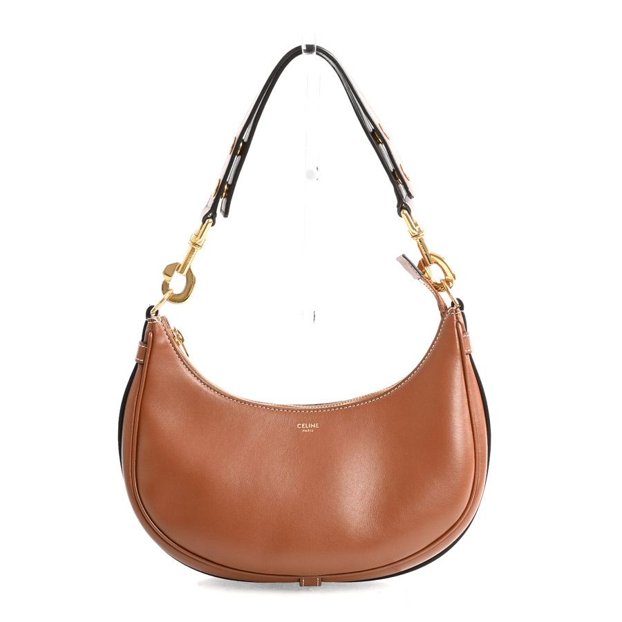 セリーヌ ミディアムアヴァ ショルダーバッグ 196923 タン ユニセックス 中古A品拍卖