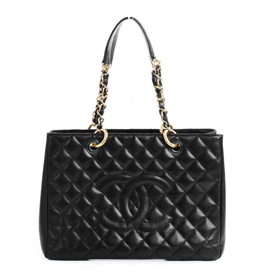 シャネル GSTチェーントート トートバッグ A50995 ブラック レディース 中古A品拍卖