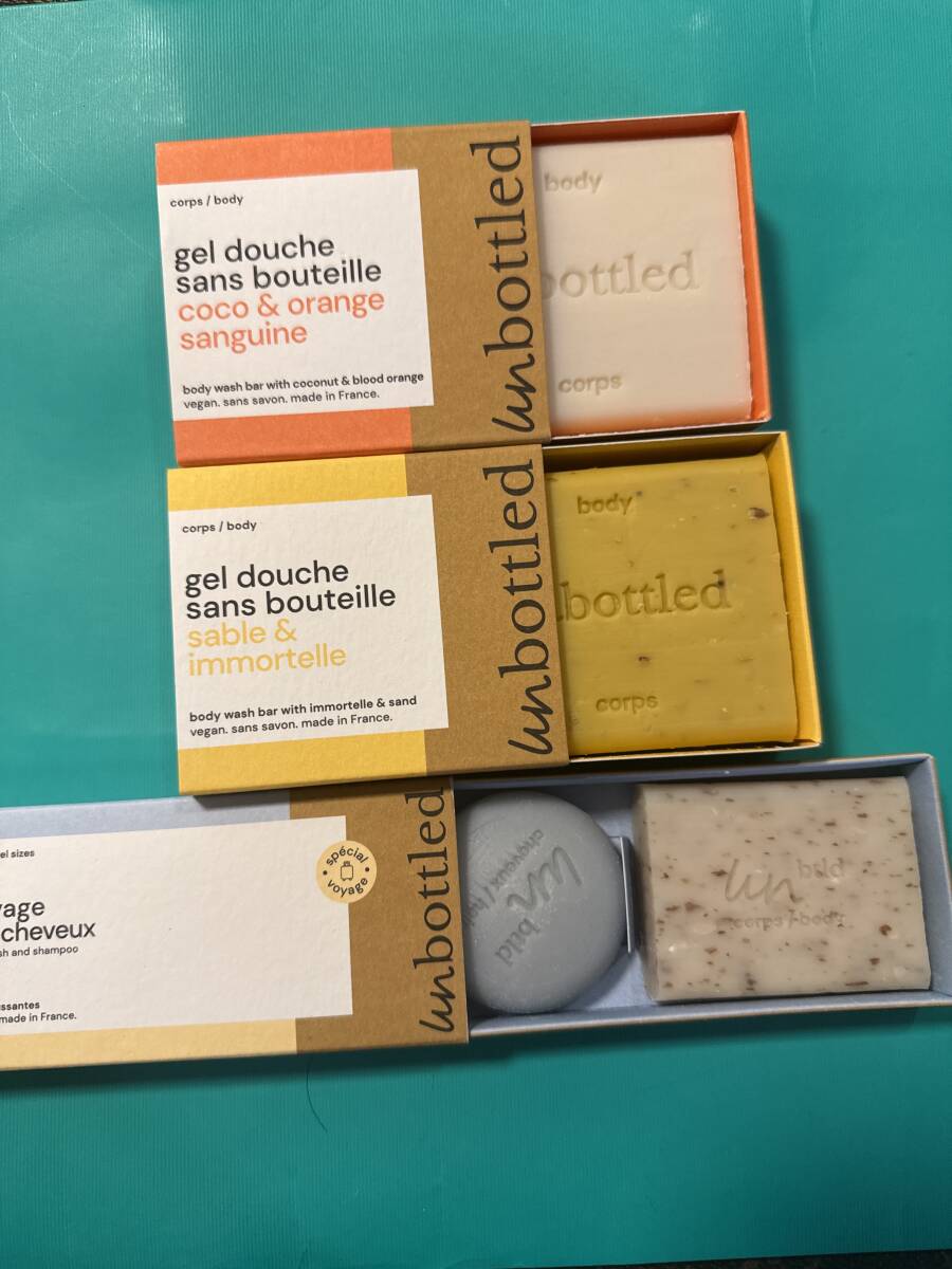 パリ購入★ パリ発のサステナブルな石鹸★ボディも地球もクリーンに★ unbottled セット ③拍卖