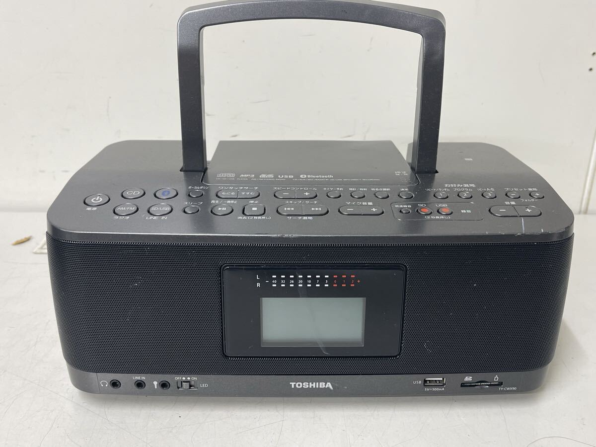 D121 TOSHIBA 東芝 TY-CWX90 ラジカセ 現状品拍卖