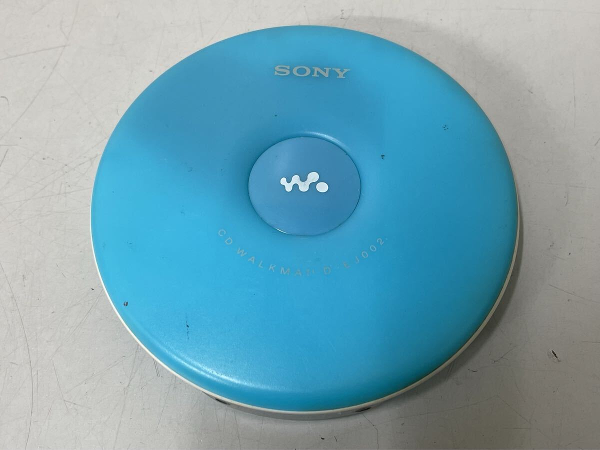SONY ポータブルCDプレーヤー D-EJ002 青拍卖