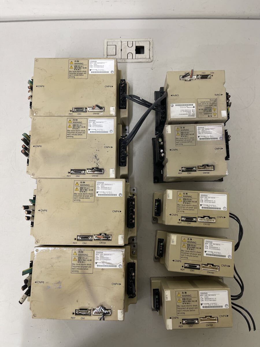 D88 【中古】安川電機 サーボパック SGDR-SDA950A01B-E x4台 SGDR-SDA350A01BY23x2台 SGDR-SDA140A01Bx3台 9台セット拍卖
