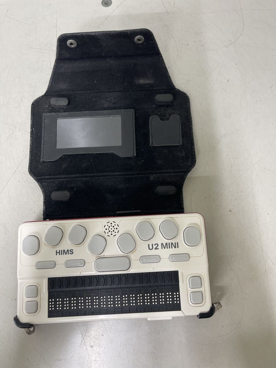 D143 音声点字PDA Braille Sense U2 MINI 日本語・音声・点字PDA ブレイルセンス 拍卖