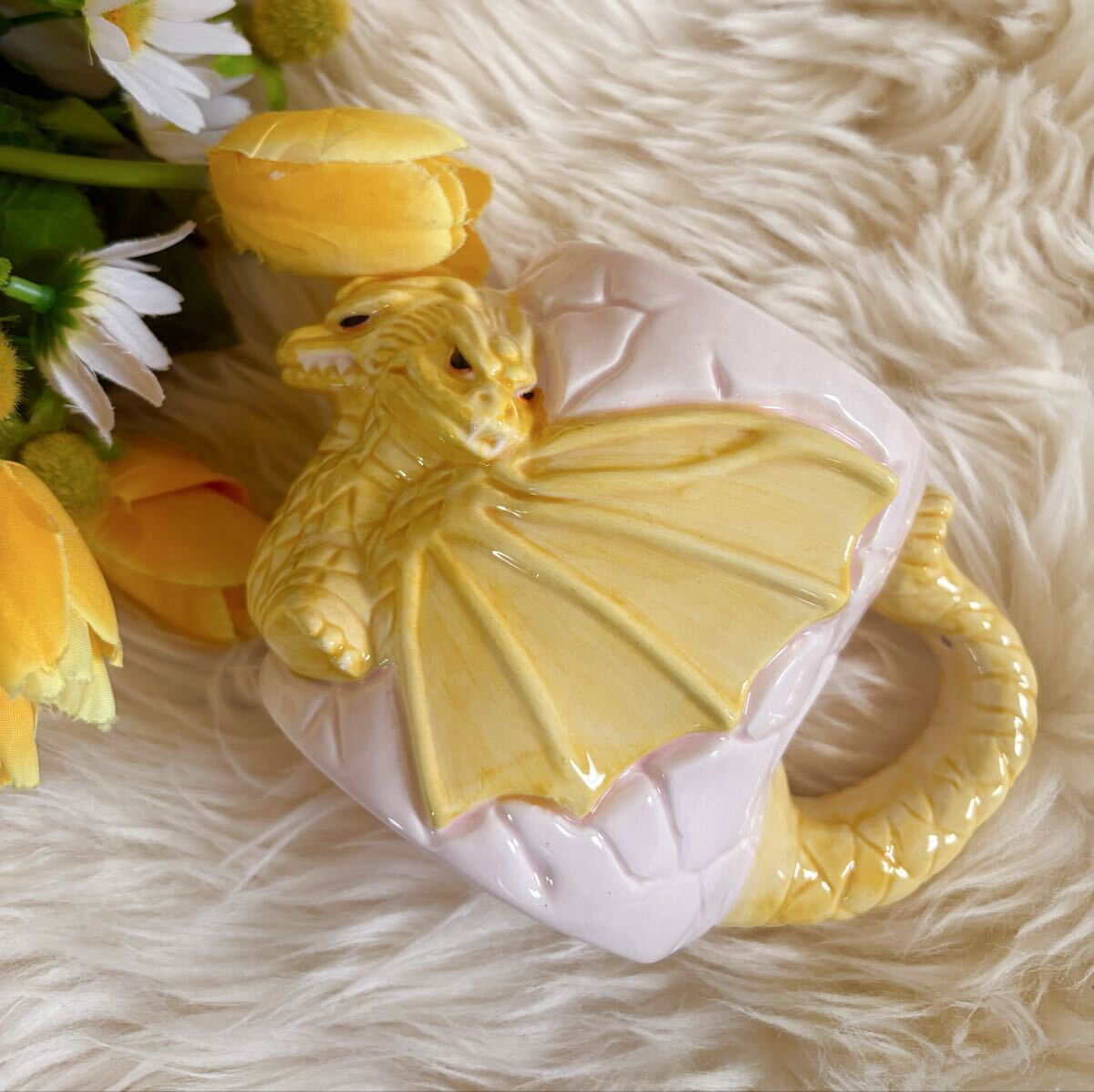 GODZILLA キングギドラ マグカップ レトロ ヴィンテージ 陶器 平成レトロ ゴジラ拍卖