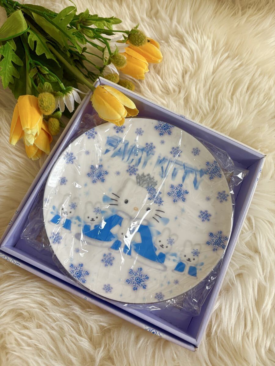 2000年 限定商品フェアリー キティ'お皿'プレート''fairy kitty'コレクションシリーズ'陶器'食器'サンリオ'平成レトロ'ハナ'絵皿' 飾り皿 3拍卖