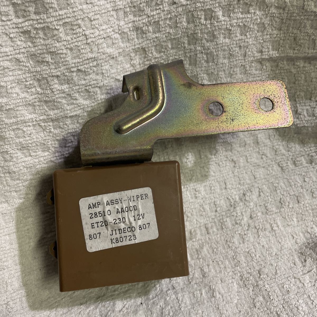 ワイパーアンプ 28510-AA000 ET20-230 JIDECO 807 コンピューター リレー拍卖