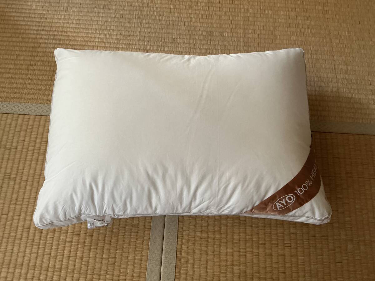 AYO 枕 まくら ホテル仕様 高反発枕 横向き対応 丸洗い可能 ホワイト拍卖