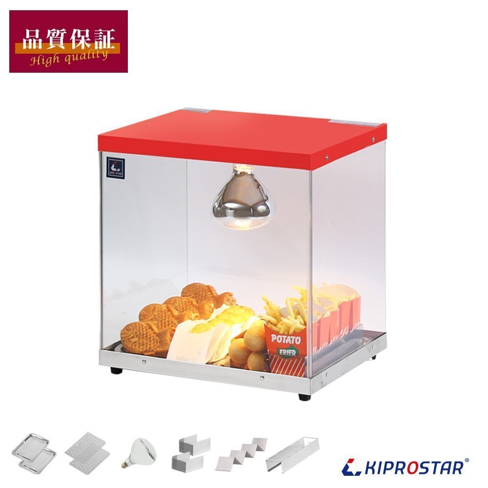 【新品】業務用 フードケース PRO-2FG レッド ホットショーケース 保温ショーケース コロッケ ポテト保温拍卖