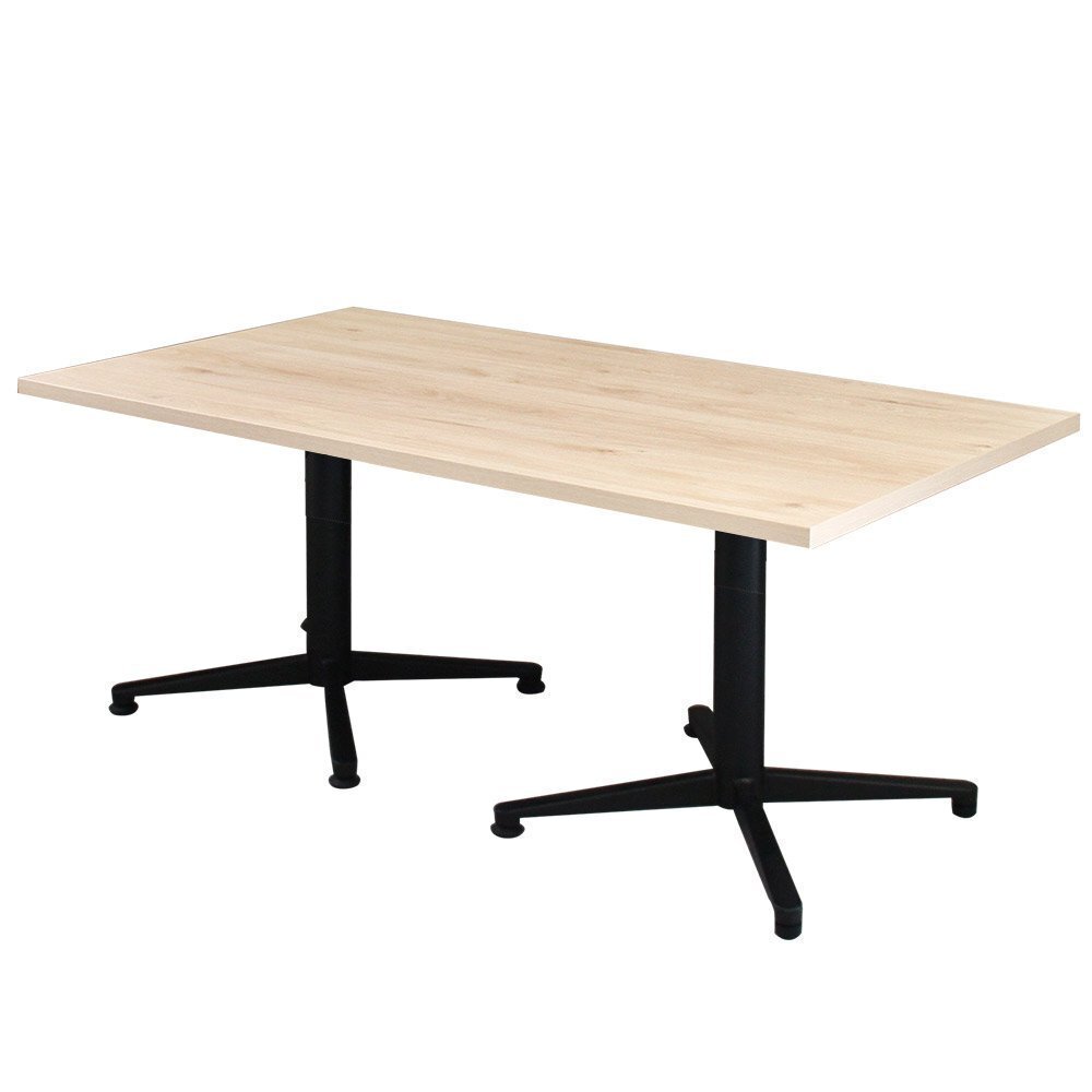 【新品/送料Y】業務用 レストランテーブル ローテーブル 1200×700×H500 クリアナチュラル 高さ50cm 低め 店舗用 座卓拍卖