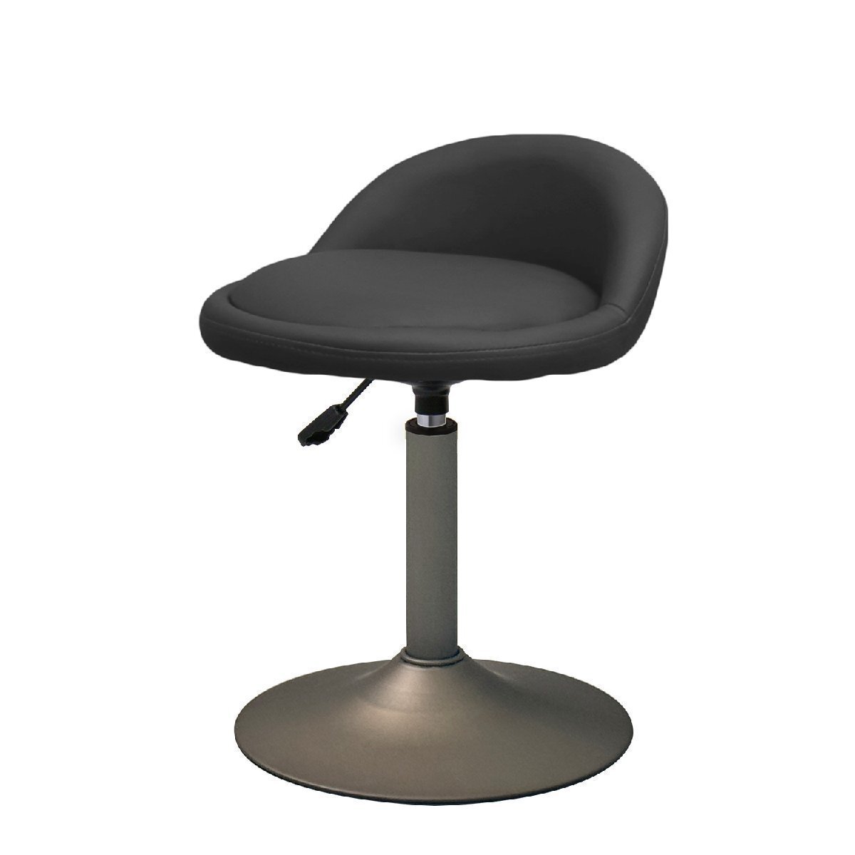 【新品】 1脚 カウンターチェア低め 昇降式 ロータイプ WY-259S-BR セピアブロンズ脚 ブラック ダイニングチェア スツール拍卖