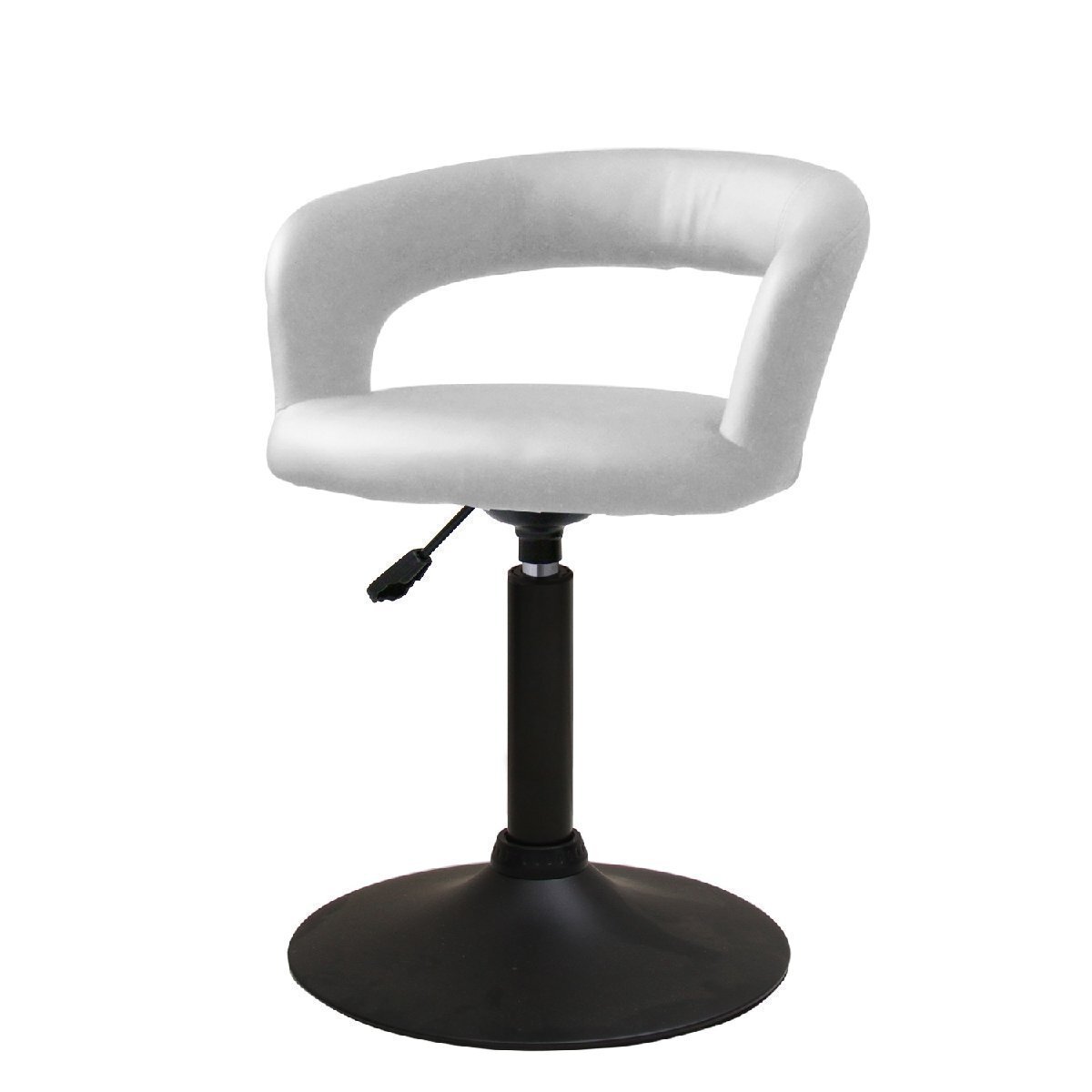 【新品】 1脚 カウンターチェア低め 昇降式 ロータイプ WY-201S-BK 黒脚タイプ ホワイト ダイニングチェア スツール拍卖