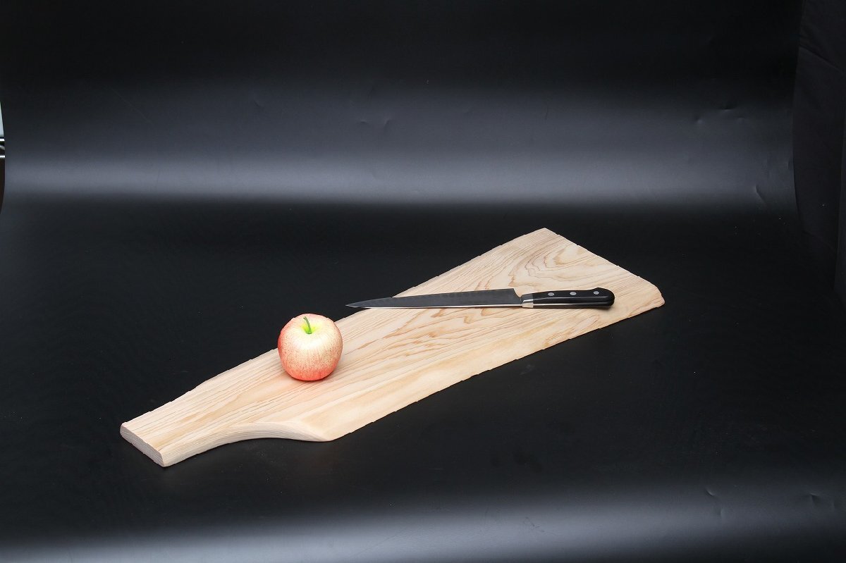 【アウトレット品】業務用 日本製 お皿になるまな板 750×280×20 ひのき 檜 無垢 板 ヒノキ 木製 中古 231128008 ★一点物拍卖