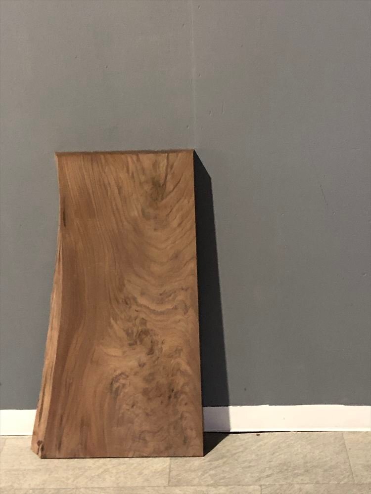 BW 幅80cm×奥行32cm×34cm×42cm×厚み5cm 無垢板 材料板 木材 板材 荒材 DIY 一枚板 092525004-420-R47-2/2拍卖