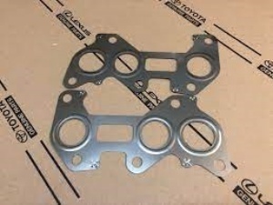 ★新品★ トヨタ純正 TOYOTA 1JZ-GTE エキゾーストガスケット2枚set 1台分 エキマニガスケット拍卖