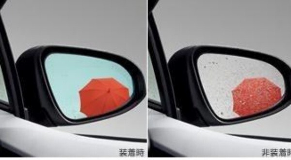 ★新品★ トヨタ純正 TOYOTA 10系アクア,160系カローラアクシオ/フィールダー レインクリアリングブルーミラー左右set拍卖