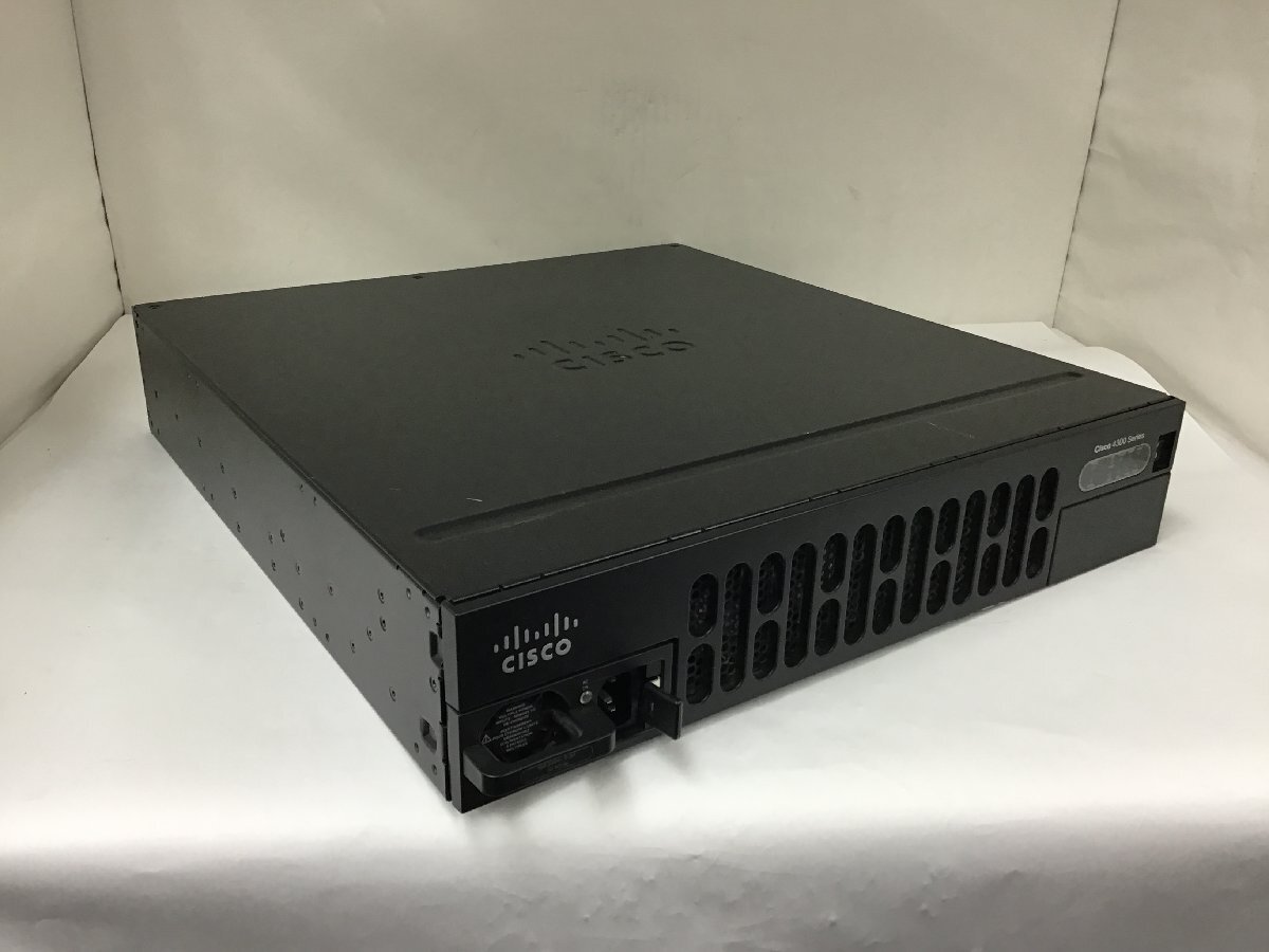 初期化済み CISCO/シスコ Cisco 4000 シリーズ サービス統合ルータ ISR4351/K9 搭載OS Version 17.3.4a【X02135】拍卖