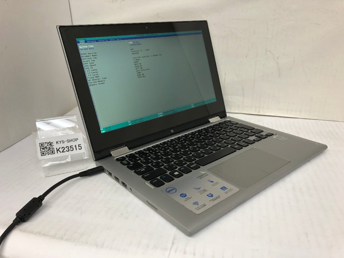 ジャンク/ Dell Inspiron 11 - 3148 Intel Core i3-4030U メモリ4.1GB ストレージ無し 【K23515】拍卖