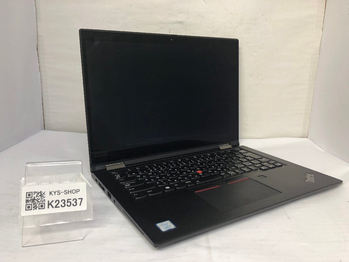 ジャンク/ LENOVO 20NN0001JP ThinkPad X390 Yoga Intel Core i5-8265U メモリ8.19GB NVME256.06GB 【K23537】拍卖