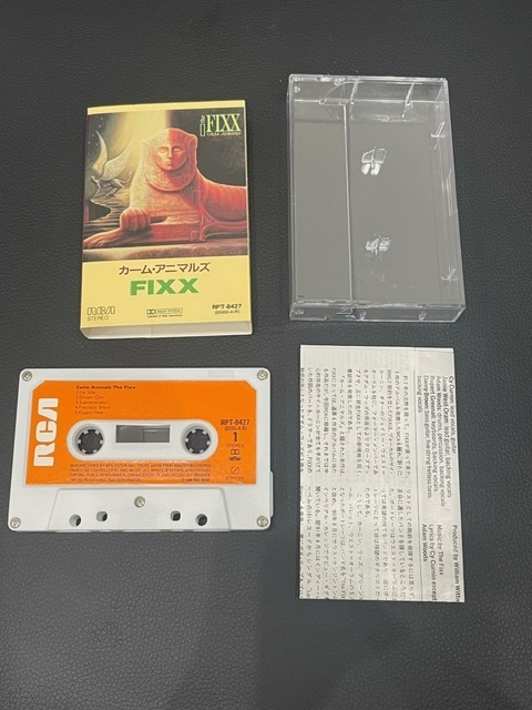 THE FIXX フィクス / カーム・アニマルズ CALM ANIMALS 国内盤 カセットテープ RPT-8427拍卖