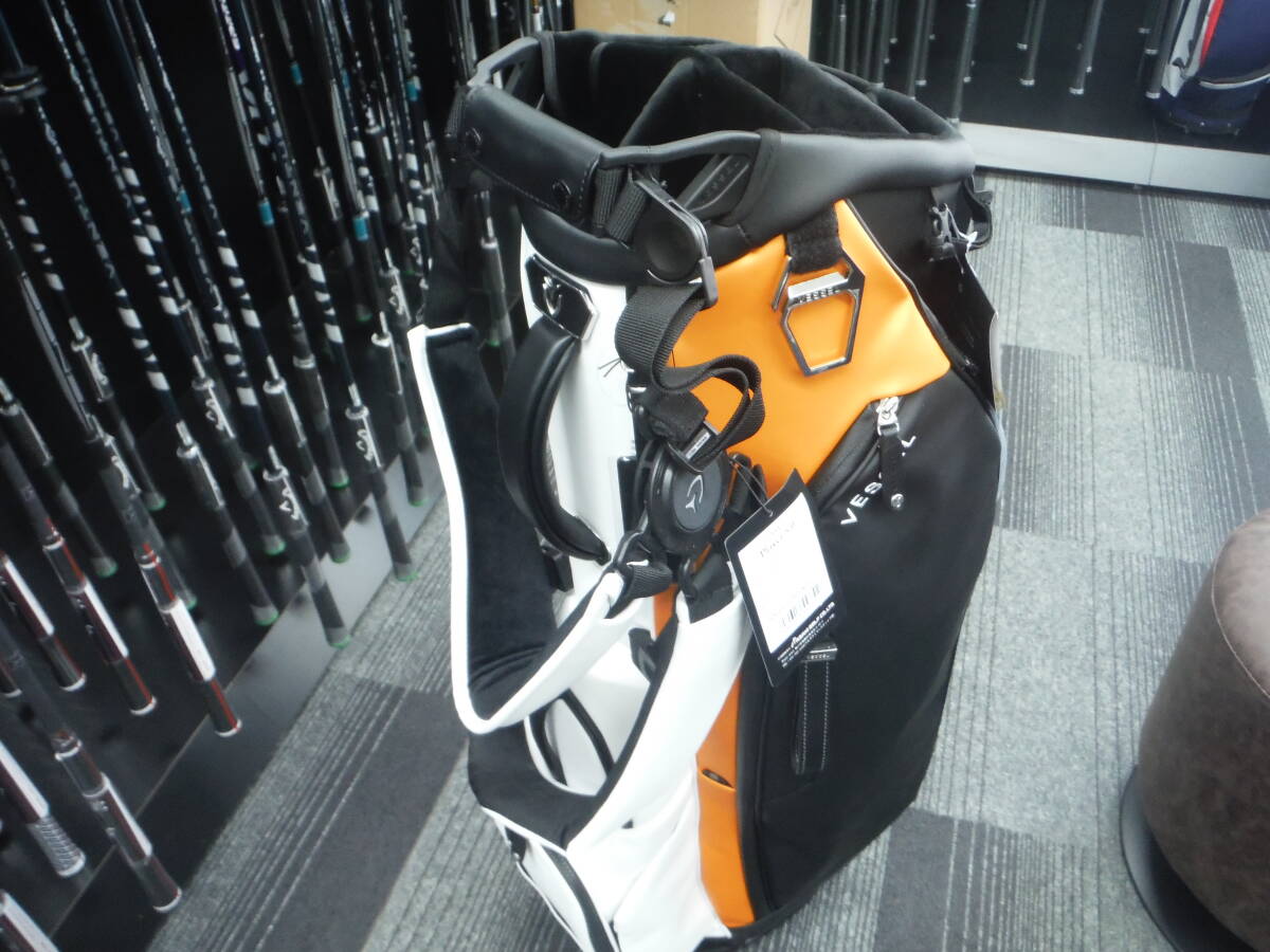 新品★税込 ベゼル VESSEL Player 5.0(2025)スタンドキャデイバック 8.5型 3.8㎏ カラー イリジウム ダブルストラップ拍卖