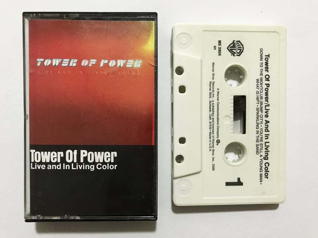 ■カセットテープ■タワー・オブ・パワー Tower Of Power『Live And In Living Color』ファンク R&B■同梱8本まで送料185円拍卖
