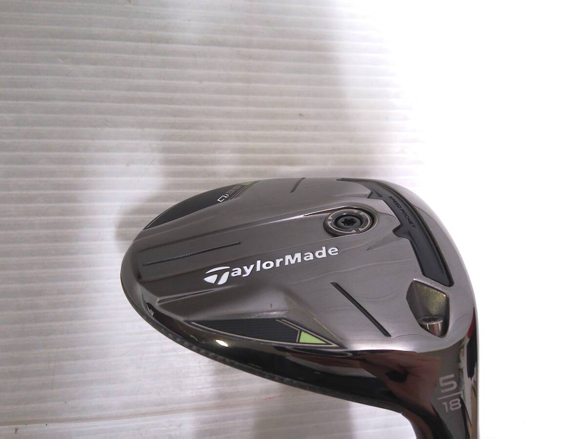 中古 テーラーメイド Qi35 フェアウェイウッド#5(18°) 純正Diamana Silver TM55(S) H/C無 日本仕様拍卖