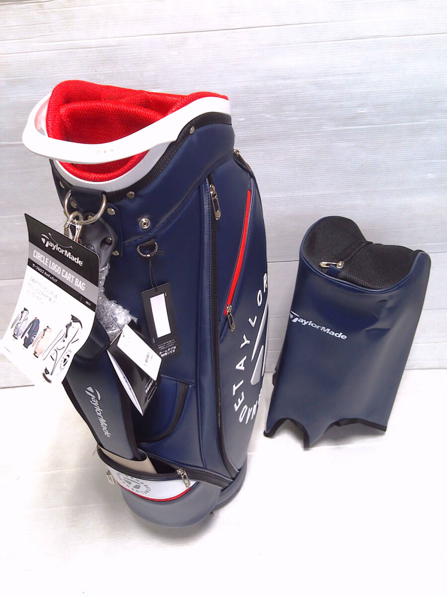 テーラーメイド カート型キャディバッグ UN747 ネイビー 9.5型 日本仕様 新品 フード有拍卖