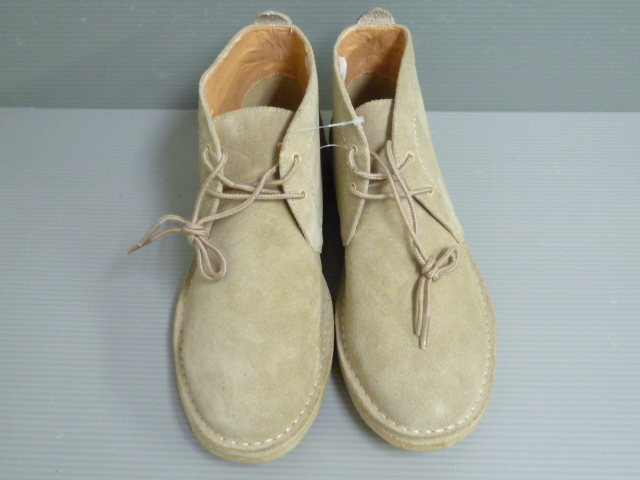 4 スエードショートブーツ ISM-0004 25.5cm〜26cm 41号 ベージュ系 WILDWING IBUSH 劣化あり B級品 訳あり 新品 未使用 #R20251029拍卖