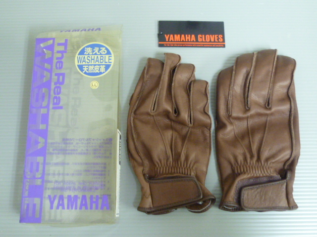 ヤマハ ウオッシャブル グローブ 手袋 YL-419 LLサイズ 天然皮革 90791-6716X YAMAHA B級品 訳あり 新品 未使用 #R20251025拍卖