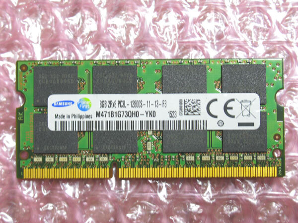 Samsung DDR3L-1600 PC3L-12800 8GB クリックポスト可拍卖