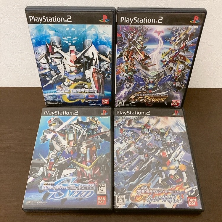 【中古】〈PS2ソフト〉4本セット SDガンダムジージェネレーション ネオ&ウォーズ&SEED&スピリッツ プレステ2★A2510-0239拍卖
