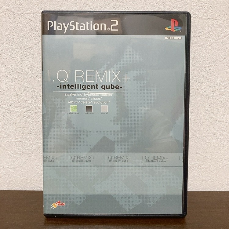 【中古】〈PS2ソフト〉I.Q REMIX+ Intelligent Qube アイキューリミックスプラス インテリジェントキューブ プレステ2★A2510-0241拍卖