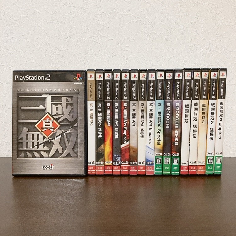 【中古】〈PS2ソフト〉17本セット 真・三國無双シリーズ 無双OROCHIシリーズ 戦国無双シリーズ プレイステーション2 プレステ2★A2510-0242拍卖