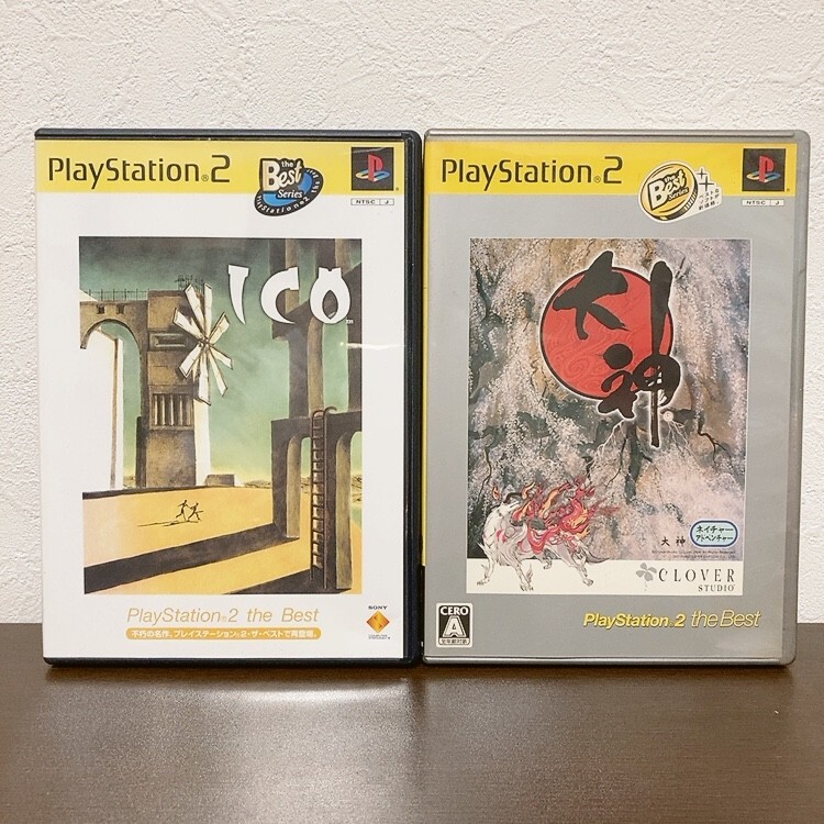 【中古】〈PS2ソフト〉2本セット ICO イコ&大神 プレイステーション2 プレステ2★A2510-0249拍卖