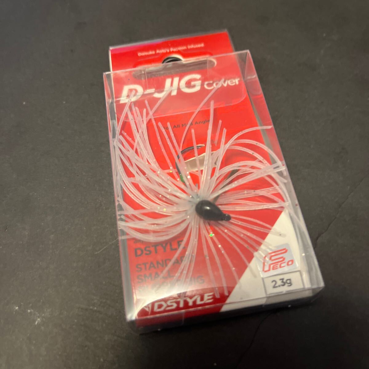新品 ディスタイル Dジグカバー 2.3g クリアシルバー DSTYLE D-JIG COVER ディージグ カバー Dジグ スモールラバージグ スモラバ拍卖