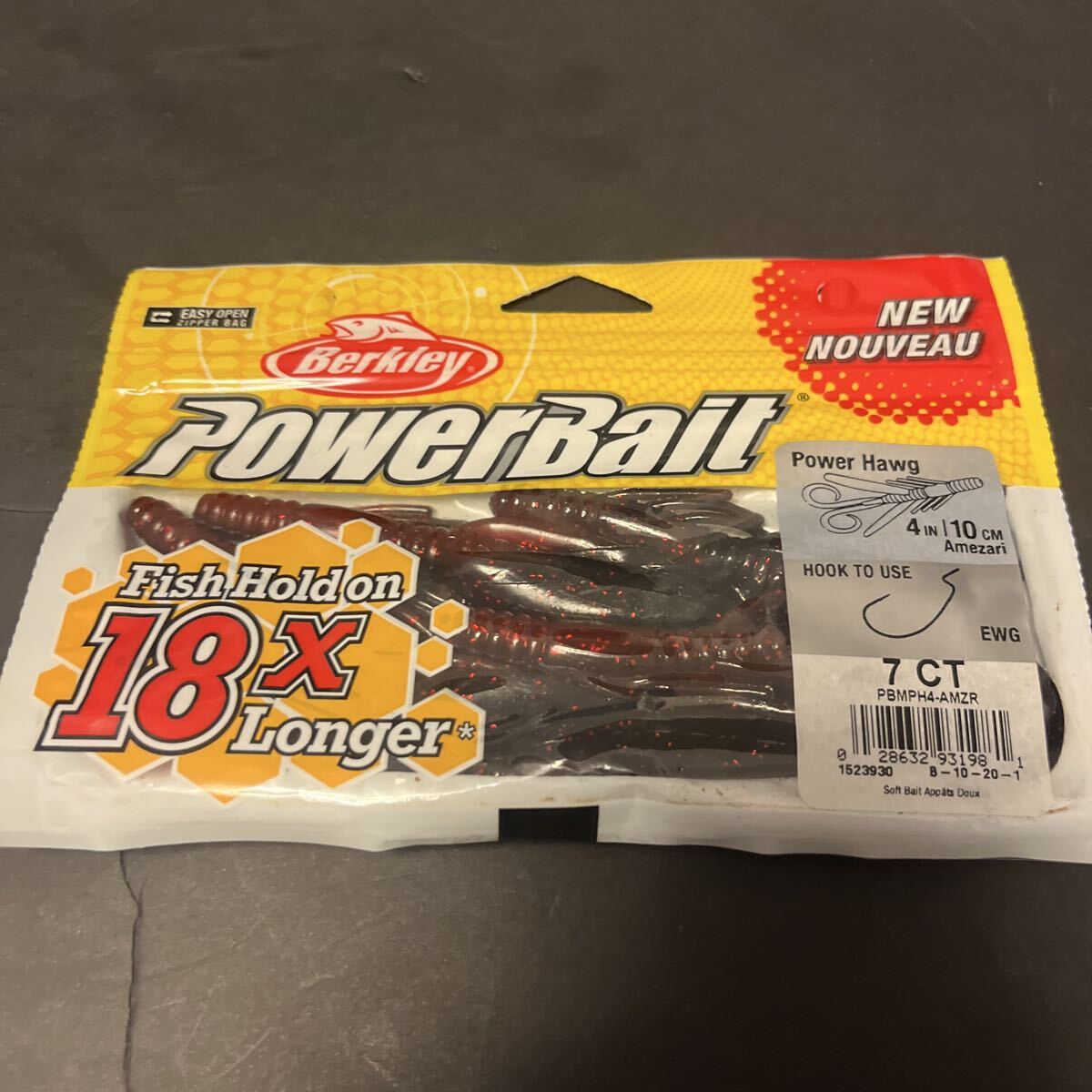 新品 バークレイ パワーホッグ 4インチ アメザリ JAPAN POWER HAWG パワーホグ c拍卖