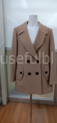 【BLUE LABEL】ブルーレーベル コート ミルキーブラウン レディース 38サイズ(M) SY01-066拍卖