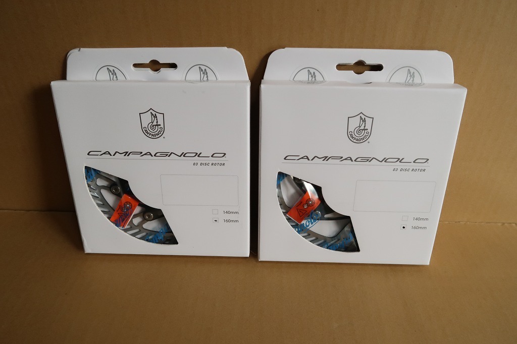Campagnolo カンパニョーロ ディスクローター DB 03 AFS センターロック DB-160C3 160mm(2枚)新品・未開封!!拍卖